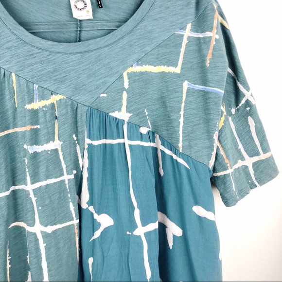 ANTHROPOLOGIE Akemi + Kin Light Streaks Top S - Picture 4 of 7